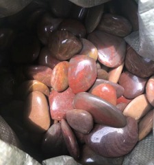 High Polished Red Pebbles