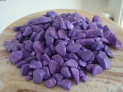 Purple Colored Pebbles