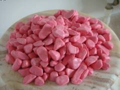 Pink Colored Pebbles
