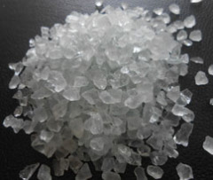 Transparent White Glass Chips
