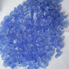 Blue Glass Chips