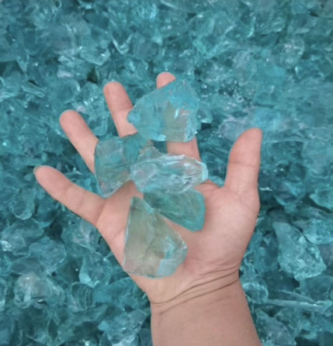 Crushed Glass Rocks