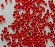 Red Glass Beads