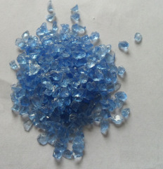 Ocean Blue Glass Chips