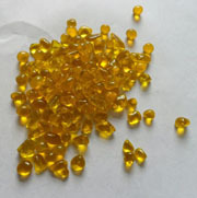 Yellow Glass Beads