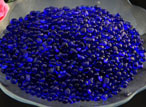 Dark Blue Glass Beads