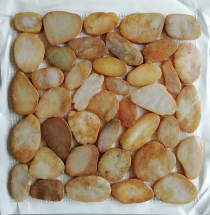 Yellow Pebble Tile