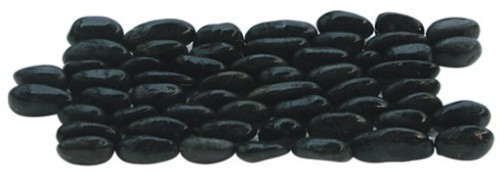 Black Standing Pebble Tiles
