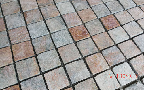 Quartzite Mosaic Tile W-1308X-F