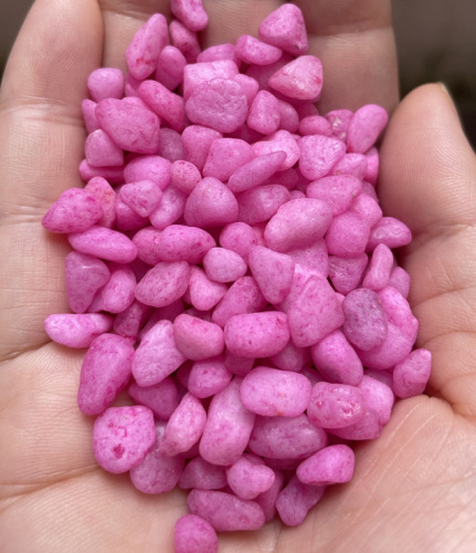 Pink Colored Pebbles