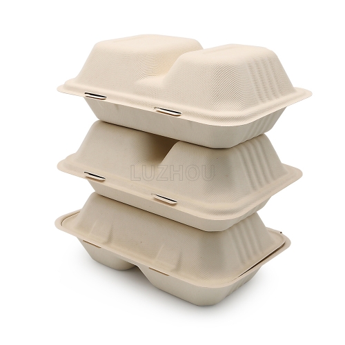 Cornstarch 900ml Biodegradable Microwave Disposable Plastic Takeaway Food  Container - China Food Container and Lunch Box price