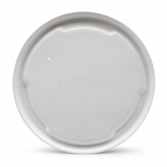 1000ml 34oz Φ6"*H3.2" 22g Straght Wall Bagasse Compostable Environmental Friendly Meal Preparation Packaging Containers