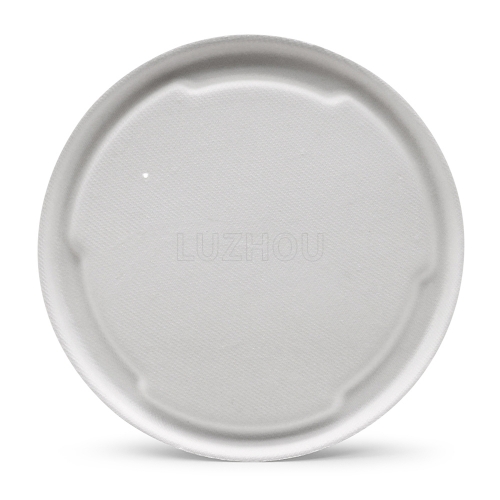 1000ml 34oz Φ6"*H3.2" 22g Straght Wall Bagasse Compostable Environmental Friendly Meal Preparation Packaging Containers