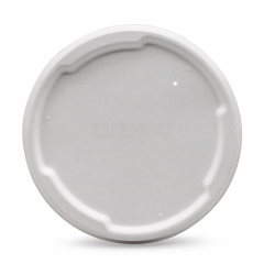 1000ml 34oz Φ6"*H3.2" 22g Straght Wall Bagasse Compostable Environmental Friendly Meal Preparation Packaging Containers