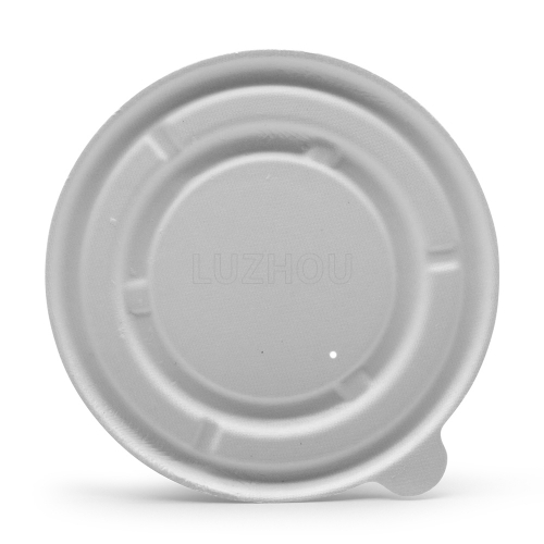 750ml 25oz Φ6.6"xH2.4" 17g Bagasse Compostable Soup Container for Restaurant