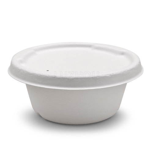 China PFAS Free 32oz Compostable Biodegradable Square Disposable Bagasse  Soup Bowls With Lids Manufacture and Factory