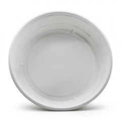 1500ml 51oz ф9.92"x1.78" 32g Diamond Bagasse Biodegradable Compostable Paper Take Out Meal Container