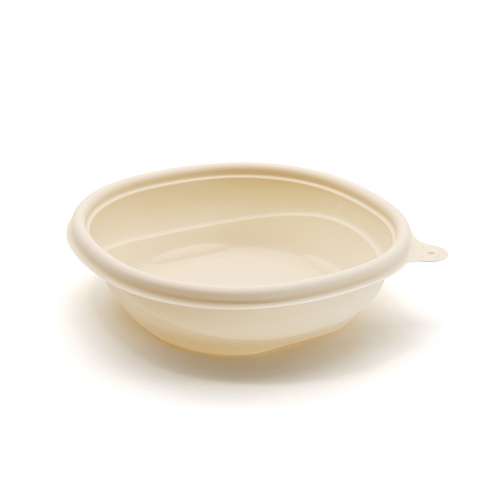 18oz 5.83"x2.28" 31g Corn Starch Eco Round Lunch Box Containers for Pasta