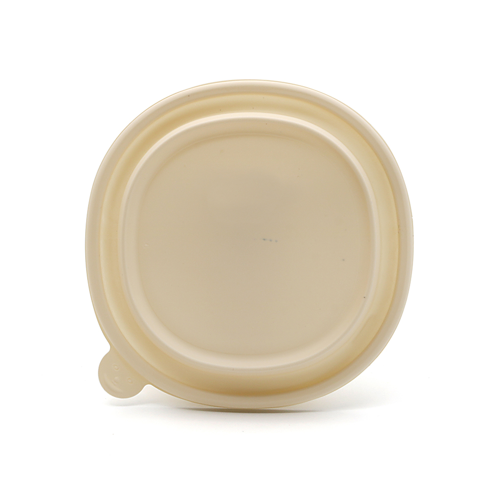 18oz 5.83"x2.28" 31g Corn Starch Eco Round Lunch Box Containers for Pasta