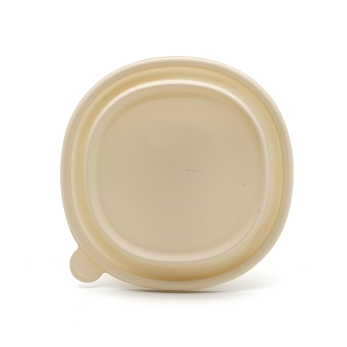 18oz 5.83"x2.28" 31g Corn Starch Eco Round Lunch Box Containers for Pasta