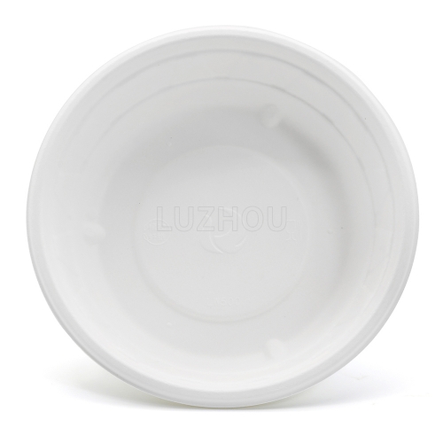 500ml 17oz ф9.7"xH2.6" 14g Diamond-Shaped Bagasse Biodegradable Compostable Soup Packaging Container with Lid