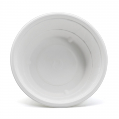 700ml 24oz ф9.7"xH3.4" 17g Diamond-Shaped Bagasse Compostable Salad Soup To Go Container Bowl with Lid