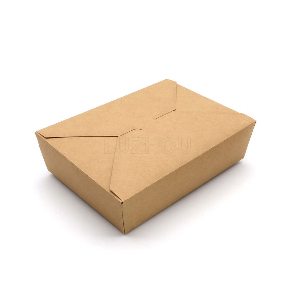 Kraft Paper Box Containers for Food | Luzhou Pack