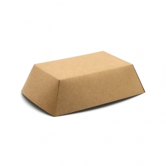 10oz 5.55"x3.82"x1.57" 270g Kraft Paper Meal Tray