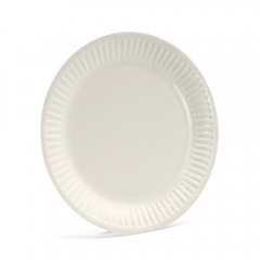 [Print on Demand] 250g White Cardboard Unprinted Paper Plate for Hello Kitty Event