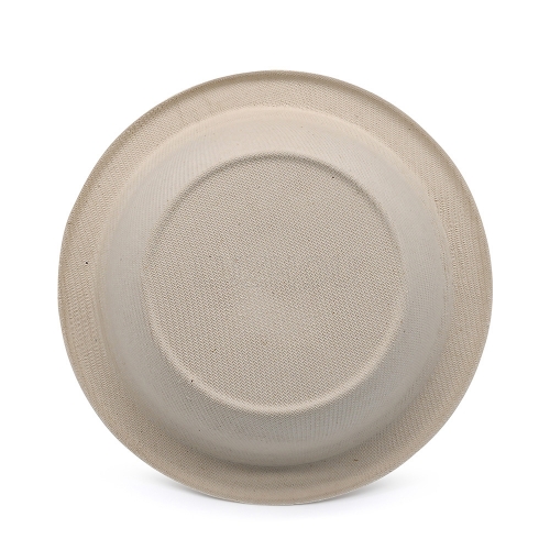 360ml 12oz Φ9.7"xH2.3" 10g Bagasse Compostable Take Away Salad Packing Bowl