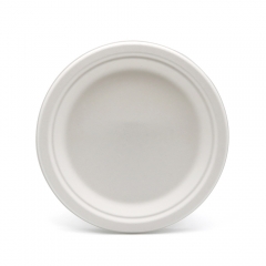 Φ8"xH0.7" 13g Bagasse Compostable Eco Friendly Party Plate