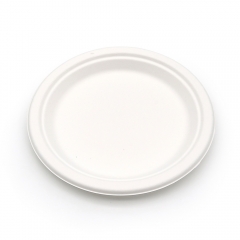 Φ8"xH0.7" 13g Bagasse Compostable Eco Friendly Party Plate