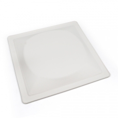 10.3" 26g Diamond Bagasse Biodegradable Compostable Disposable Plate