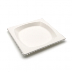 8.3" 15g Diamond Bagasse Biodegradable Compostable Wedding Dish