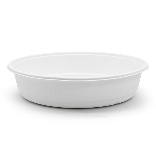 2000ml 68oz ф10"*H2.2" 36g Bagasse Biodegradable Compostable Food To Go Container