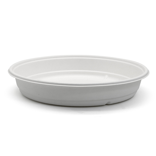 1500ml 51oz ф10"*H1.8" 32g Bagasse Compostable Eco Friendly Large Meal Container