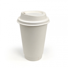 Φ3.5" 5.5±0.5g Bagasse Biodegradable Compostable Coffee Cover