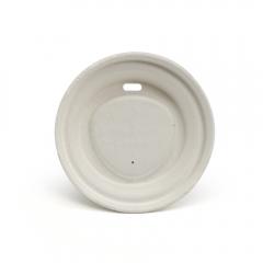 Φ3.5" 5.5±0.5g Bagasse Biodegradable Compostable Coffee Cover