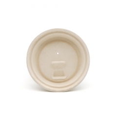 Φ3.1" 4.5±0.5g Bagasse Compostable Earth Friendly Cup Lid