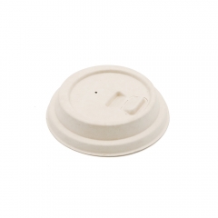 Φ3.1" 4.5±0.5g Bagasse Compostable Earth Friendly Cup Lid