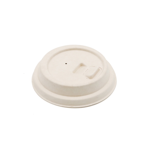 Φ3.1" 4.5±0.5g Bagasse Compostable Earth Friendly Cup Lid