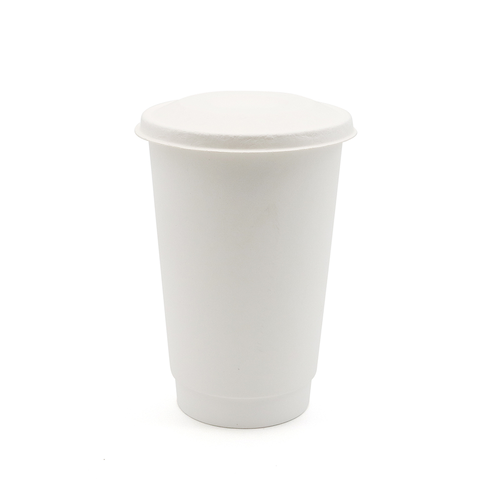 Φ3.5" 4.5±0.5g Bagasse Compostable Cup Cover