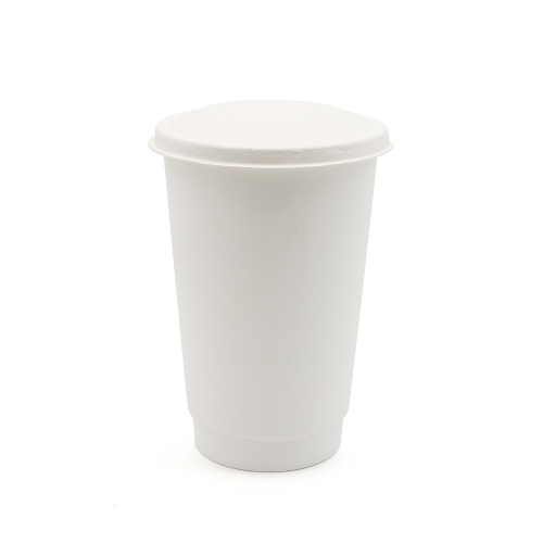 Φ3.5" 4.5±0.5g Bagasse Compostable Cup Cover