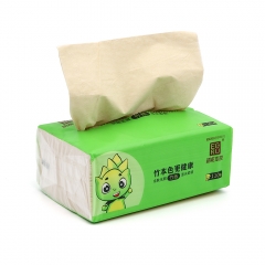 Virgin Bamboo Pulp 3 Ply 110 sheet/packet 8 packet/pack Facial Tissue Paper