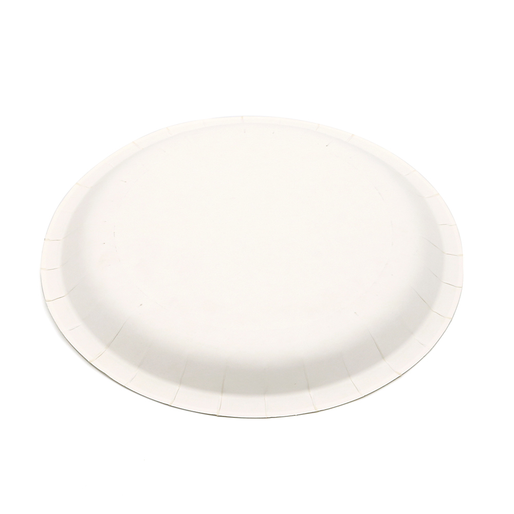[Print on Demand] 350g White Cardboard Unprinted Paper Plate for Spiderman Event