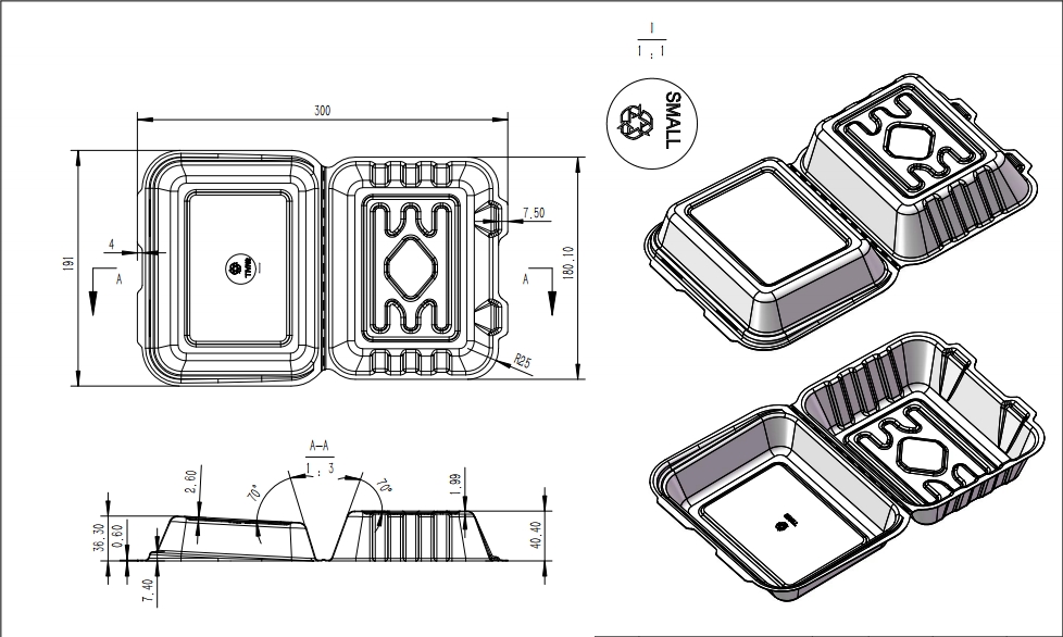 Eco Fish & Chip Container Boxes for Takeaway | Luzhou Pack