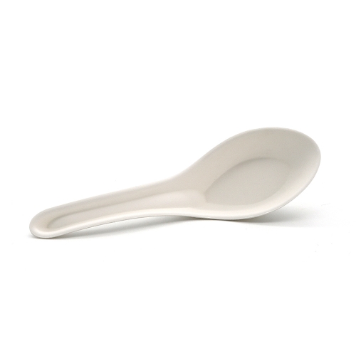 5.51" 4g Heavy-Duty Bagasse Bio-degradable Compostable Disposable Spoon