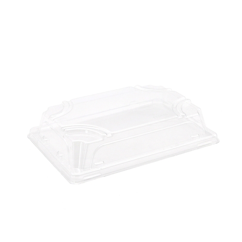 6.5"x4.5x0.8" 9g Bagasse Compostable Eco Disposable Sushi Take Out Containers