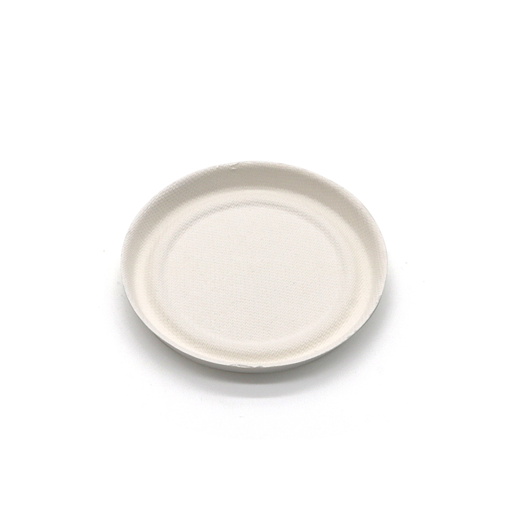 120ml 4oz ф2.95"xH2.13" 8.5g Bagasse Biodegradable Compostable Paper Ketchup Cup with Lid