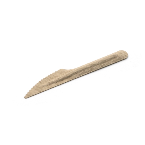 6.38" 2.8g Heavy-Duty Bagasse Bio-degradable Compostable Knife